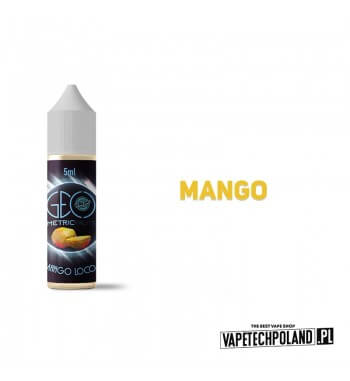 Premix Geometric Fruits - Mango Loco 5ml  Premix o smaku soczystego mango, truskawki i kokosu.
5ml płynu w butelce o pojemności 
