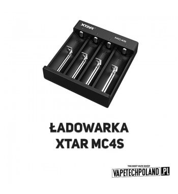 Ładowarka czterokanałowa - XTAR MC4S  XTAR MC4S to ładowarka, która dzięki swojej niewielkiej wadze i niezwykle kompaktowych roz