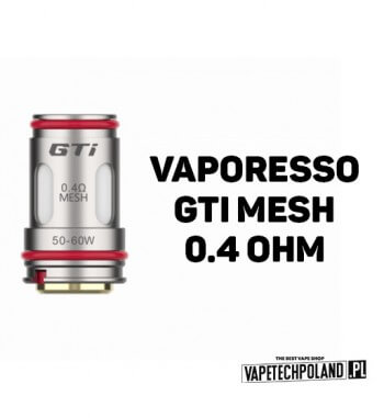 Grzałka - Vaporesso GTI mesh - 0.4ohm  Grzałka - Vaporesso GTI mesh - 0.4ohm 2