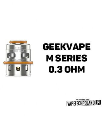 Grzałka - Geekvape M Series - 0.3ohm  Grzałka - Geekvape M Series - 0.3ohm
Grzałka pasuję do następujących sprzętów:
-Z MAX TANK