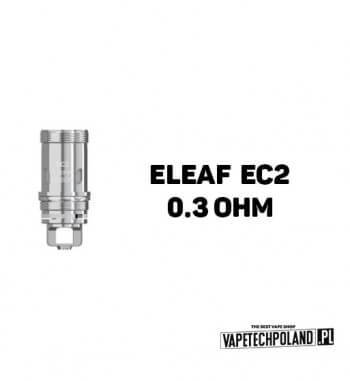 Grzałka - Eleaf EC2 - 0.3ohm  Grzałka - Eleaf EC-M - 0.15ohm
Pasuje do następujących sprzętów:
- Atlantis
- iJust S/2
- Melo 4
 