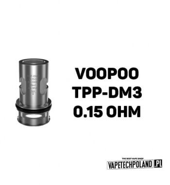 Grzałka - VooPoo TPP - DM3 - 0.15ohm  Grzałka - VooPoo TPP - DM3 - 0.15ohm 2