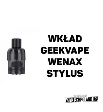 Wkład - Geekvape Wenax Stylus - pusty  Wkład do Geekvape Wenax Stylus bez grzałki - pusty. 2