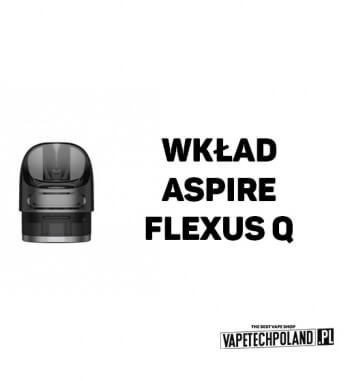 Wkład - Aspire Flexus Q - pusty  Wymienny wkład do Aspire Flexus Q.
Grzałka: bez grzałki - pusty.  2