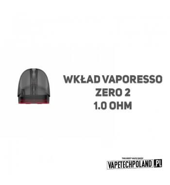 Wkład - Vaporesso Zero 2 - 1.0ohm  Wymienny wkład do Vaporesso Zero 2 
Grzałka: 1.0ohm.  2