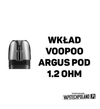 Wkład - Voopoo Argus Pod - 1.2 ohm  Wymienny wkład do Voopoo Argus Pod 
Grzałka: 1.2 ohm. 2